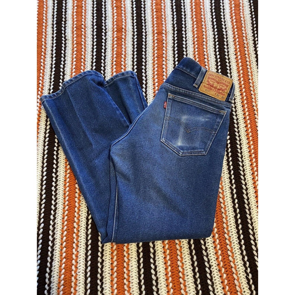 Men's Levi's Bootcut 517 Denim Light Wash Blue Jeans Size: 31x28